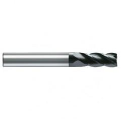 10mm Dia. - 72mm OAL - AlCrN - Solid Carbide - High Spiral End Mill - 4 FL - Makers Industrial Supply