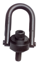 Hoist Ring - 3/8-16; .54'' Thread Length; 1000 lb Rating Load; 2.67'' OAL - Makers Industrial Supply