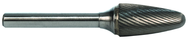 3/4 EdgeHog Tree Shape Radius End Carbide Bur SF-15 Standard Alt Diamond (Double) - Makers Industrial Supply