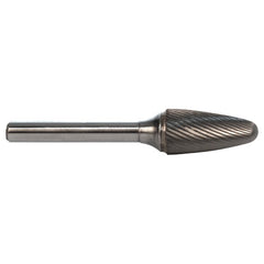 3mm EdgeHog Tre Shape Radius End Miniature Carbide Bur SF-41M Standard - Makers Industrial Supply