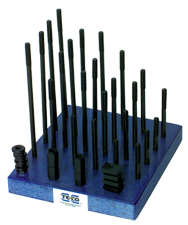 T-Nut and Stud Set - #68205; M12 x 1.75 Stud Size; 16mm T-Slot Size - Makers Industrial Supply