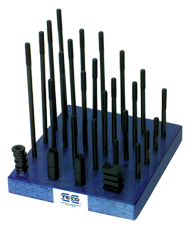 T-Nut and Stud Set - #68204; M12 x 1.75 Stud Size; 14mm T-Slot Size - Makers Industrial Supply