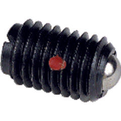 Ball Plunger - 1.5 lbs Initial End Force, 3 lbs Final End Force (10–32 Thread) - Makers Industrial Supply