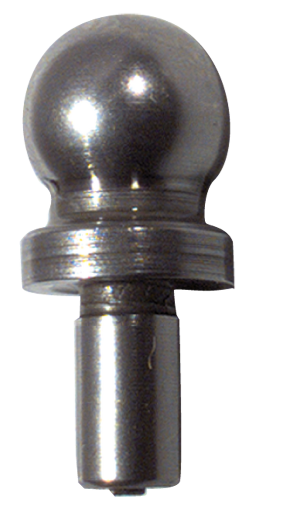 #10607 - 1/2'' Ball Diameter - 3/8'' Shank Diameter - Short Shank Inspection Tooling Ball - Makers Industrial Supply