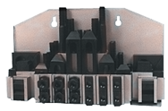 Machinist Clamping Set - #12625CK; 1/2-13 Stud Size; 5/8 T-Slot Size - Makers Industrial Supply