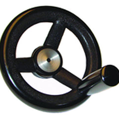 Nylon Hand Wheels - 3.94″ Wheel Diameter, 1.1″ Hub Diameter - Makers Industrial Supply