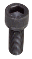 5/16-24 x 2-1/4 - Black Finish Heat Treated Alloy Steel - Cap Screws - Socket Head - Makers Industrial Supply