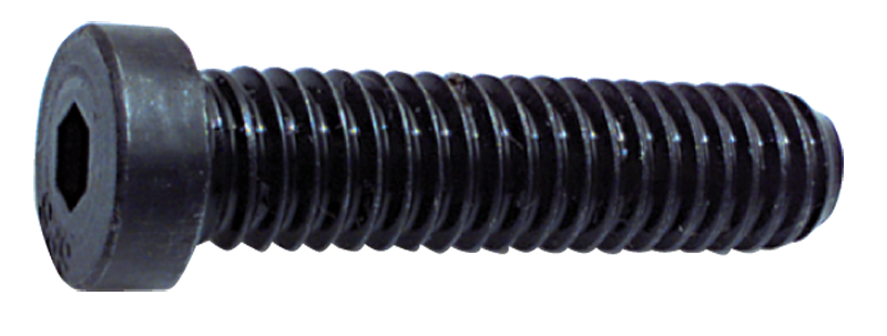 8-32 x 3/8 - Black Finish Heat Treated Alloy Steel - Cap Screws - Low Head Socket - Makers Industrial Supply