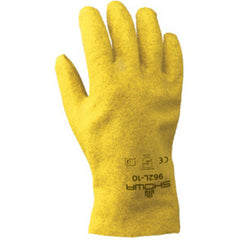 General purpose PVC fully coated yellow jersey liner slip-on/large - Makers Industrial Supply