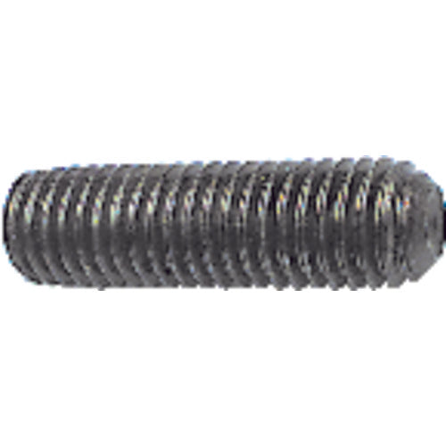 M5-0.80 × 6 mm - Black Finish Heat Treated Alloy Steel - Socket Set Screws - Cup Point - Makers Industrial Supply