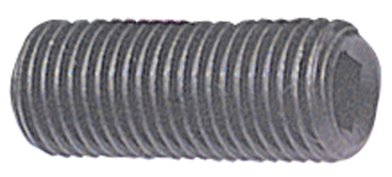 7/16-20 x 1/2 - Black Finish Heat Treated Alloy Steel - Socket Set Screws - Cup Point - Makers Industrial Supply