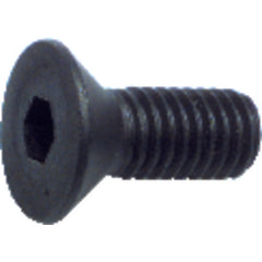 #5-40 × 1/4″ - Black Finish Heat Treated Alloy Steel - Cap Screws - Flat Head - Makers Industrial Supply