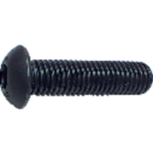 #10-32 × 5/8″ - Black Finish Heat Treated Alloy Steel - Cap Screws - Button Head - Makers Industrial Supply