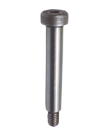 3/8 x 5/8 - Black Finish Heat Treated Alloy Steel - Shoulder Screws - Socket Head - Makers Industrial Supply