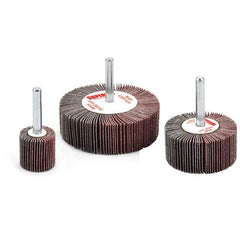 Shur-kut 1″ × 1″ × 1/4″ Aluminum Oxide Shank Mounted Flap Wheel, 240 Grit