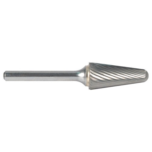 3mm EdgeHog Conical Radius End Miniature Carbide Bur SL-42M-F Fine - Makers Industrial Supply