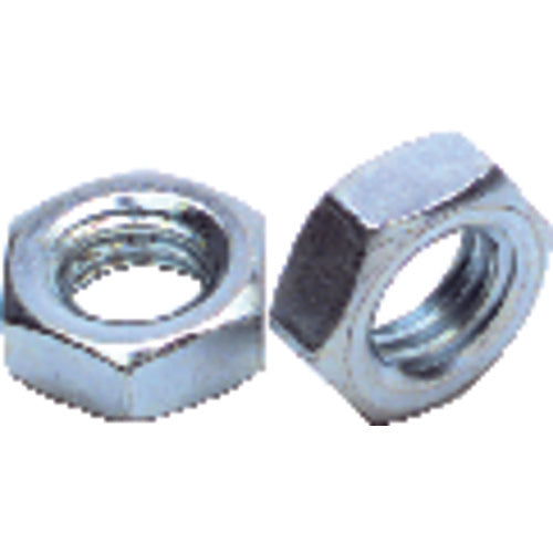 1/4″-20 - Zinc / Bright - Hex Jam Nut - Makers Industrial Supply