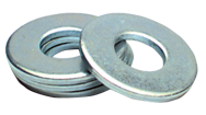 5/8 Bolt Size - Zinc Plated Carbon Steel - Flat Washer - Makers Industrial Supply
