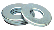 7/8 Bolt Size - Zinc Plated Carbon Steel - Flat Washer - Makers Industrial Supply