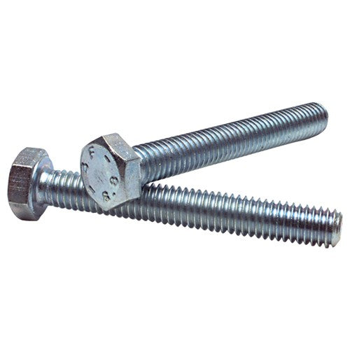 M4-0.70 mm × 8 mm - Zinc Plated Heat Treated Alloy Steel - Cap Screws - Hex - Makers Industrial Supply