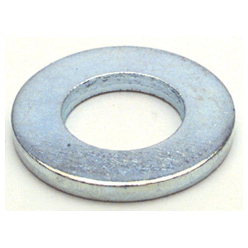 M8 Bolt Size - Zinc Plated Carbon Steel - Flat Washer - Makers Industrial Supply