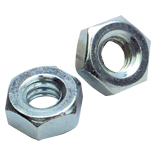 #8-36 - Zinc / Bright - Machine Screw Nut - Makers Industrial Supply