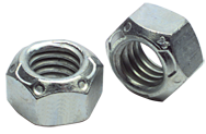 5/8-11 - Zinc / Bright - Nylon Insert Stop Nut - Makers Industrial Supply