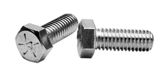 9/16-12 x 1-1/4 - Zinc / Yellow Plated Heat Treated Alloy Steel - Cap Screws - Hex - Makers Industrial Supply