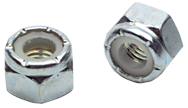 1/2-20 - Zinc / Bright - Stover Lock Nut - Makers Industrial Supply