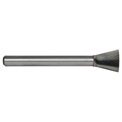 6.4mm EdgeHog Back Taper Miniature Carbide Bur SN-51M-D Std Alt. Diamond(Double) - Makers Industrial Supply