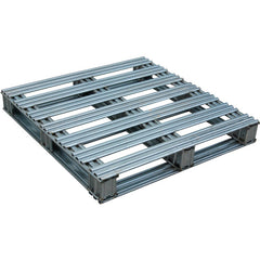 Galvanized Finished Steel Pallet 36 × 36 - Exact Industrial Supply