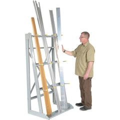 Vertical Floor Mounted Rack W/ 2000 lb - Exact Industrial Supply