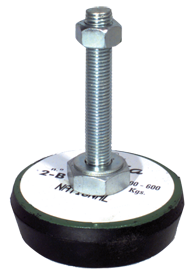 Machinery Mount - #3B 5'' Diameter - 16mm Bolt - Makers Industrial Supply