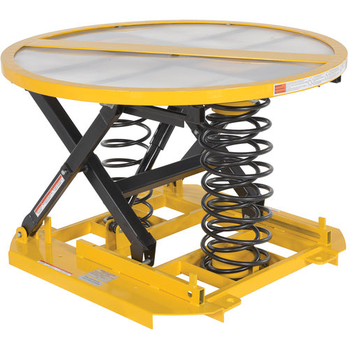 ‎Spring Scissor Table 4 - 500 lb Cap - Exact Industrial Supply