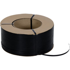 Black Poly Strapping 9900 Ft 9 × 8 - Exact Industrial Supply