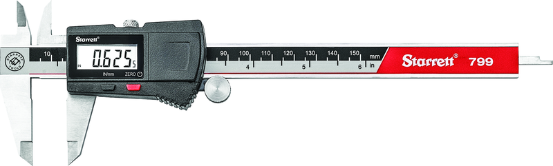 #EC799B-6/150 W/SLC 0 - 6 / 0 - 150mm Electronic Caliper - Makers Industrial Supply