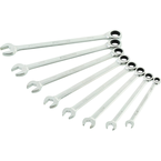 STEELMAN PRO 8-Piece Metric 144-Tooth Ratcheting Wrench Set - Makers Industrial Supply