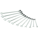 STEELMAN PRO 11-Piece Standard 144-Tooth Ratcheting Wrench Set - Makers Industrial Supply