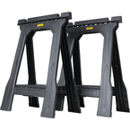 STANLEY® Junior Folding Sawhorse Twin Pack - Makers Industrial Supply