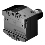 APBA-R-VDI40-25-HP CoroCut® QD Non-Rotating Adaptor - Angled Adjustable Type - Makers Industrial Supply