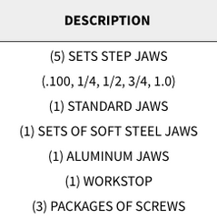 Snap Jaws - Basic 4" Set - Part #  4PKG-001 - Makers Industrial Supply