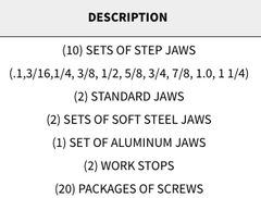 Snap Jaws - Advanced 6" Set - Part #  6PKG-100 - Makers Industrial Supply
