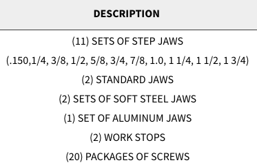 Snap Jaws - Advanced 8" Set - Part #  8PKG-100 - Makers Industrial Supply