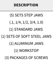 Snap Jaws - Basic 6" Set - Part #  6PKG-001 - Makers Industrial Supply