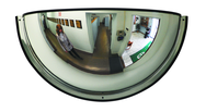 18" Half Dome Mirror -Polycarbonate Back - Makers Industrial Supply