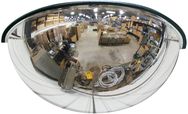 32" Half Dome Mirror-Hardboard Back - Makers Industrial Supply