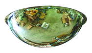 18" Full Dome Mirror-Polycarbonate Back - Makers Industrial Supply