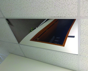 2' x 4' See-Through Mirror Ceiling Panel - Makers Industrial Supply