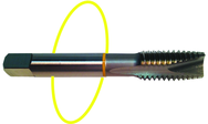 M24 x 3.0 Dia. - D7 - 3 FL - Std Spiral Point Tap - Yellow Ring - Makers Industrial Supply