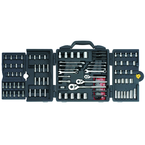 STANLEY® 1/4", 3/8" & 1/2" Drive 170 Piece Mechanic's Tool Set - Makers Industrial Supply